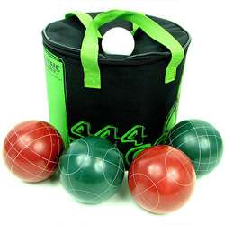 Professional Bocce Ball Set in Carrying Case  