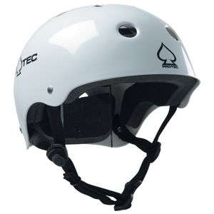 Pro Tec Classic CPSC Skate/Bike Helmet White S,M,L,XL  700051071607 