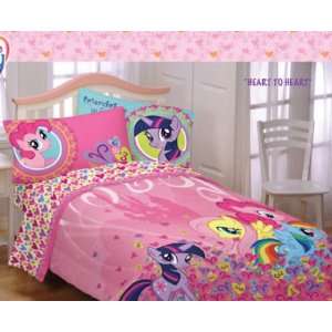  My Little Pony Twin Comforter & Sheet Set (4 Piece Bed In 