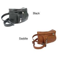 Piel Luggage Top Grain Leather Carry all Waist Bag  