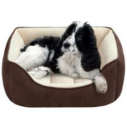 Soft Touch Reversible Rectangular Indoor Pet Bed  Overstock