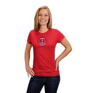  Minnesota Twins Critical Play Womens T Shirt: Sports 