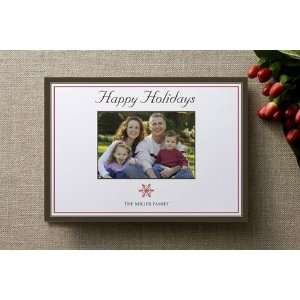  Simple Snowflake Holiday Photo Cards by Ringo Baby Health 