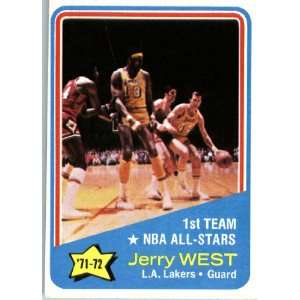  1972 73 Topps Basketball #164 Jerry West All Star Los 