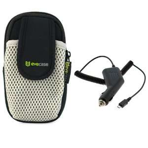  Evecase Universal Sports Armband Case + Micro USB Car 