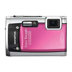 Olympus Stylus 6020 12MP Tough Pink Digital Camera  