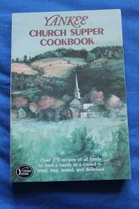 Yankee Church Supper Cookbook, Silitch 1980 375 Recipes  