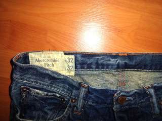 ABERCROMBIE & FITCH BAXTER LOW RISE SLIM BOOT CUT JEANS 32 x 32  