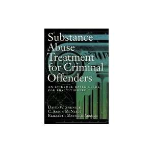  Substance Abuse Treatment for Criminal Offenders Books