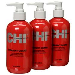 CHI Straight Guard 8.5 oz Smoothing Styling Cream (Pack of 3 