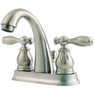   Unison 4 Inch Centerset Bathroom Faucet in Brushed Nickel: Home