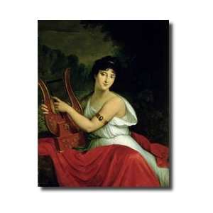  Portrait Of Madame De La Pleigne Giclee Print