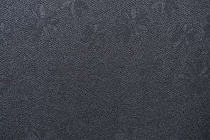   Solid Black Pique with Floral Jacquard 59 Wide Fabric by the yard