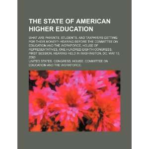  The state of American higher education: what are parents 