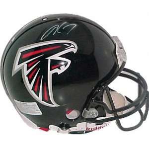 Michael Vick Atlanta Falcons Autographed Mini Helmet 