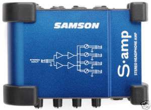 Samson S AMP 4ch headphone amplifier.  