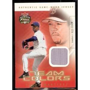   Focus Team Colors Pedro Martinez Game Used Jersey Sports Collectibles