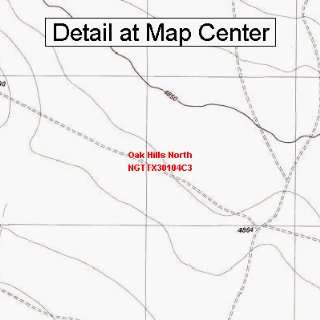   Map   Oak Hills North, Texas (Folded/Waterproof): Sports & Outdoors