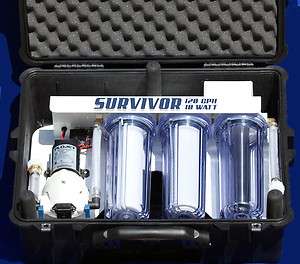 SAFH2O Portable Emergency UV Water Purifier / Filter  