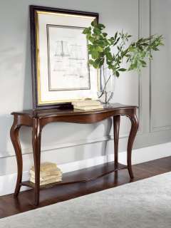 Cherry Queen Anne Console Table  