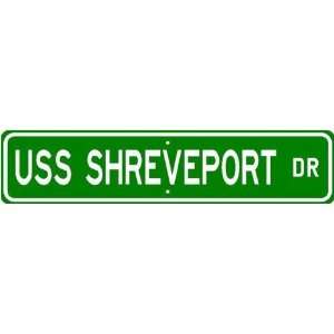  USS SHREVEPORT LPD 12 Street Sign   Navy Sports 