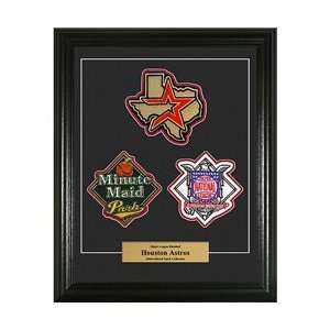  Highland Mint Houston Astros Framed Patch Collection 