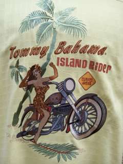   ORIGINAL ISSUE TOMMY BAHAMA ISLAND RIDER EMBROIDERED CAMP SHIRT   L