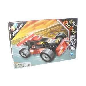  Flaming Indy Style Car Plastic Construction Toy: Toys 