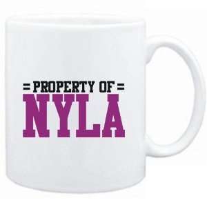 Mug White  Property of Nyla  Female Names  Sports 