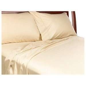   500 Thread Count Sateen Full Fitted Sheet, Chalk