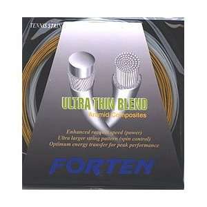    Forten Ultra Thin Blend Hybrid Tennis String