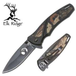 Elk Ridge Er 121 Folding Knife (4.5 Inch Closed):  Sports 