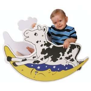  Wooden Cow Rocker: Toys & Games