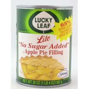Lucky Leaf Lite Apple Pie Filling 20oz Sugar Free  Grocery 