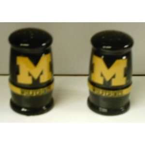 Michigan Wolverines Ceramic Salt & Pepper Shakers *Sale*:  