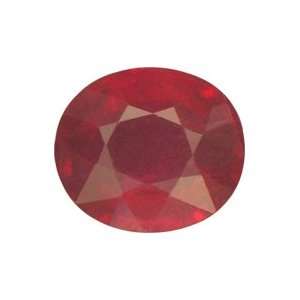  3.5cts Natural Genuine Loose Ruby Oval Gemstone 