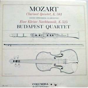  Mozart Clarinet Quintet K.81; Eine Kleine Nachtmusik K 