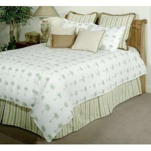   Green Queen Bedding Bed in a Bag Comforter Set:  Home