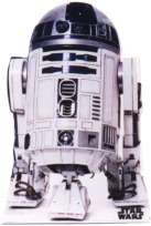 Star Wars Artoo Detoo (R2 D2) Life Size Cardboard Standee 116  