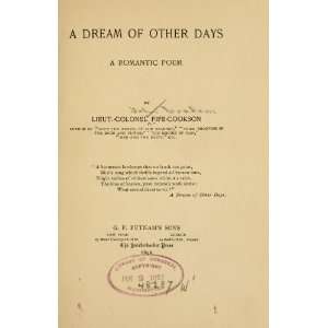  A Dream Of Other Days; John Cookson. Fifecookson Books