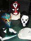 LOT of 5 PUNISHER/MIL M./SIN CARA/SANTO/ATL​ANTIS wrestling mask 
