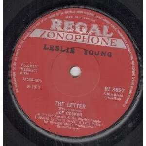  LETTER 7 INCH (7 VINYL 45) UK REGAL ZONOPHONE 1970: JOE COCKER: Music