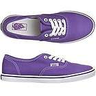 NIB Vans Authentic Lo Pro Royal Purple True White Women Shoes