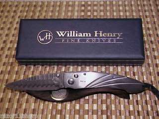 William Henry Knife B15 FTD Signature Folder William Henry Folding 