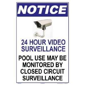  24 Hr Surveillance Sign 7950Ws1218E Patio, Lawn & Garden