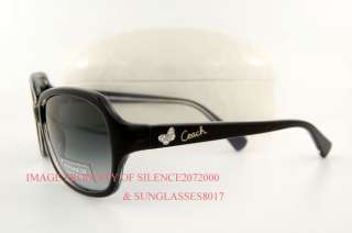Brand New Authentic COACH Sunglasses S2050 001 BLACK 883121715288 