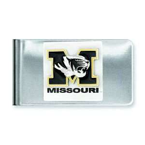  University of Missouri Stainless Steel Money Clip