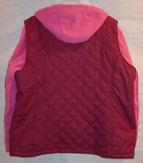FREE COUNTRY WOMANS 3 1 FLEECE JACKET/ VEST SIZE 1X NWT  