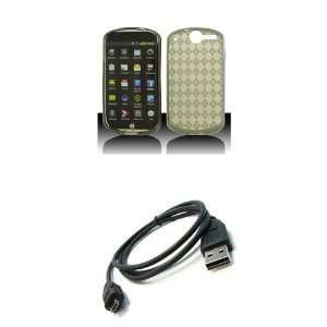   Skin Case Cover + Atom LED Keychain Light + USB Cable Cell Phones