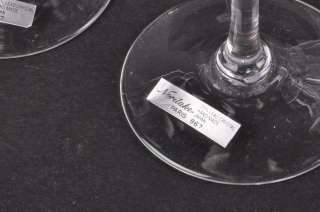 12pc Set Vintage NORITAKE Crystal Paris Water Goblets Glasses  